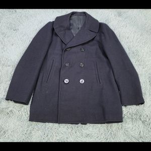 Schott Nyc 42R classic Melton pea coat